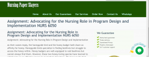 Assignment Advocating for the Nursing Role in Program Design and Implementation NURS 6050