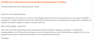NURS 8114 Discussion Search-Based Questions Walden