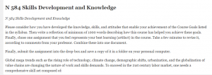N 584 Skills Development and Knowledge