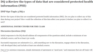 DNP 830 Topic 5 DQ 2
